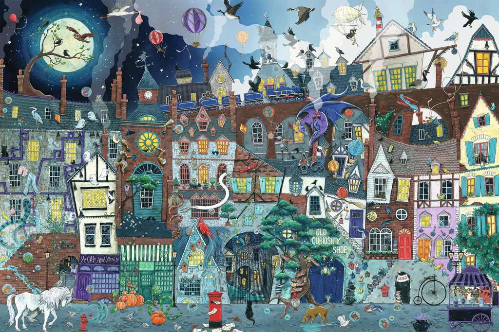 Ravensburger The Fantastic Street Family/Teens Jigsaw Puzzle Game/Toy (5000 Pieces)