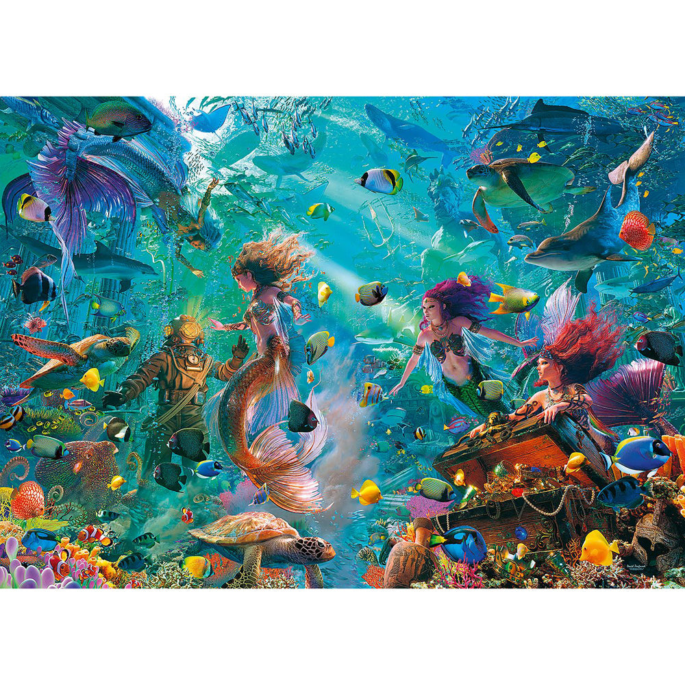 Ravensburger Kingdom underwater Jigsaw Puzzle Play Toy Family (9000 Pieces) — image 2
