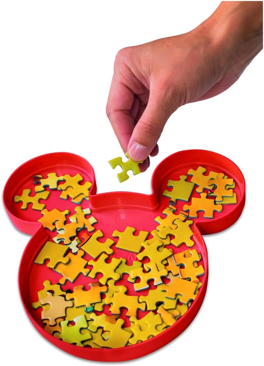Ravensburger Disney Mickeys Sort & Go Stackable Puzzle Sorting Tray Set (6 Pieces) — image 3
