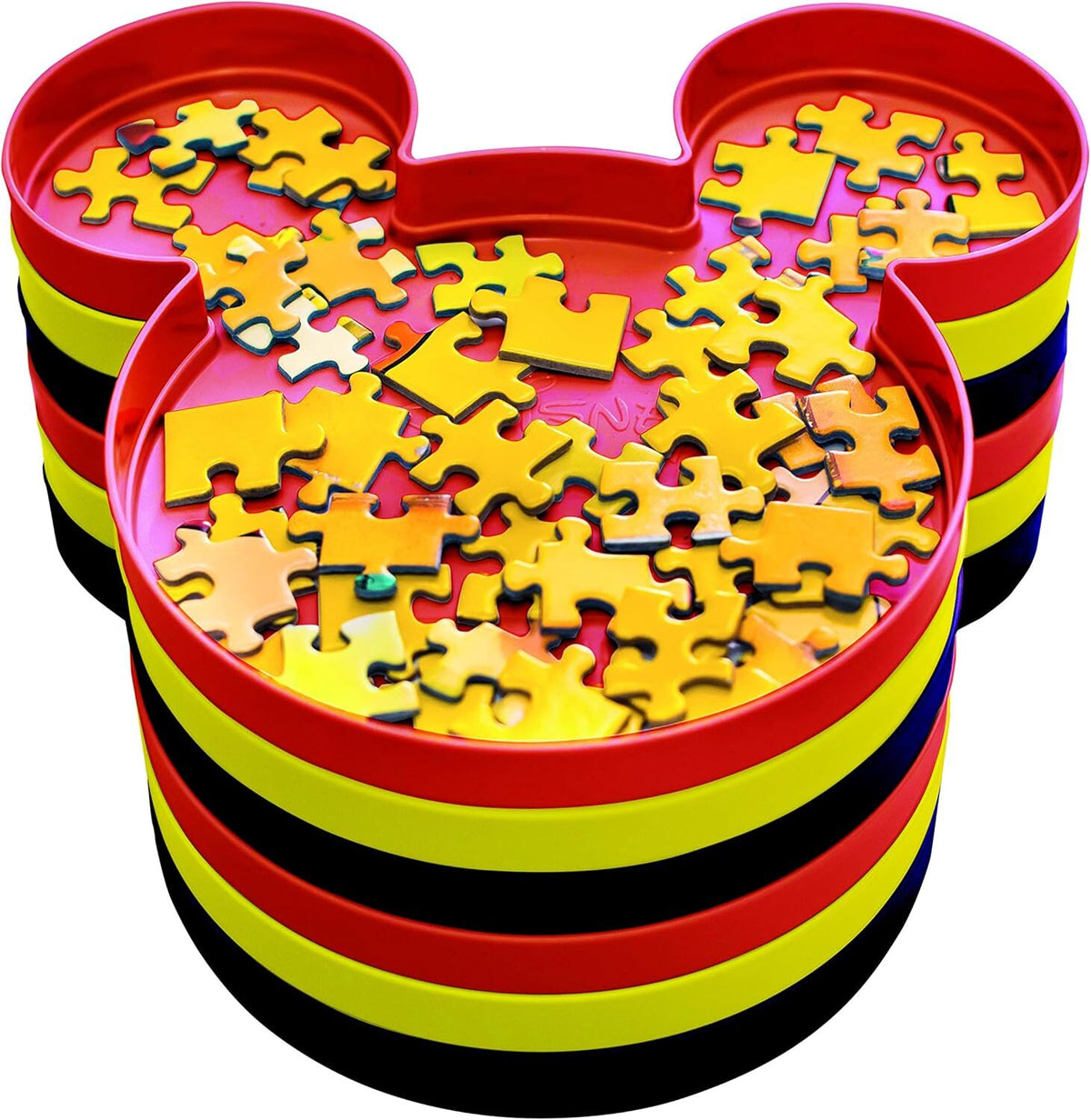 Ravensburger Disney Mickeys Sort & Go Stackable Puzzle Sorting Tray Set (6 Pieces) — image 4