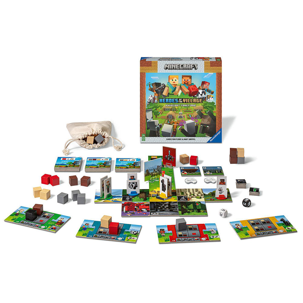 Ravensburger Minecraft Heroes Of The Village Kids/Childrens Tabletop Game 10y+ — image 2
