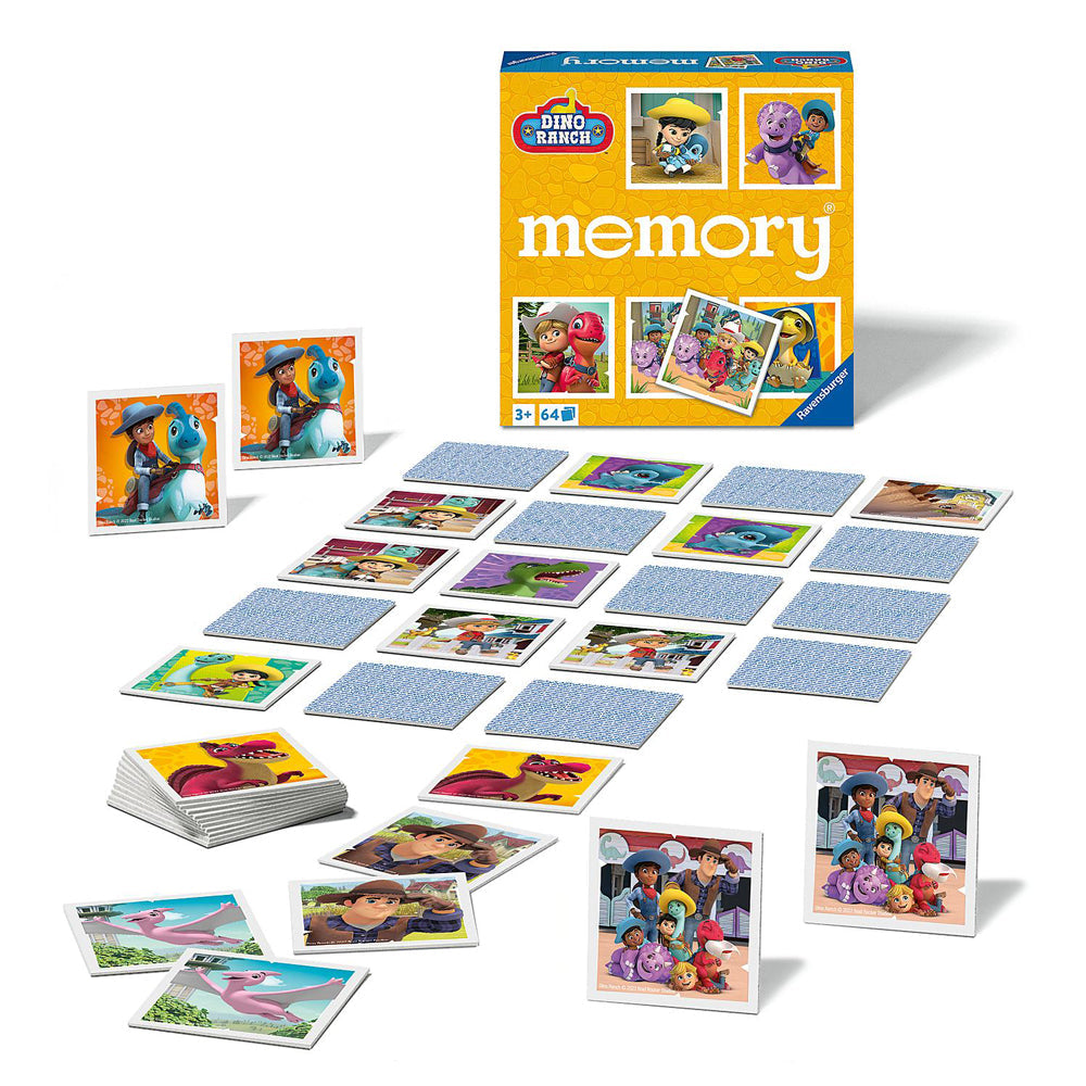 Ravensburger Dino Ranch Kids/Childrens Memory Interactive Play Toy Game 3+ — image 3