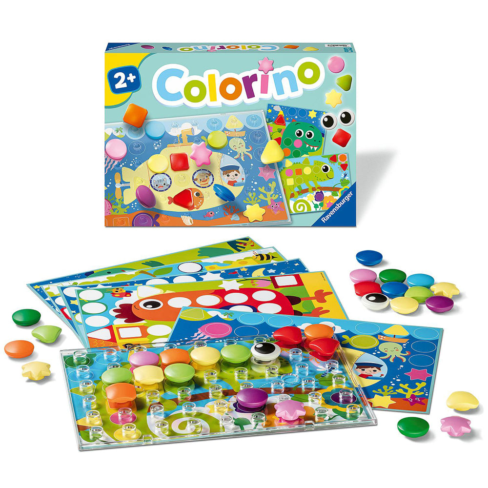 Ravensburger Colorino Shapes and Colors Kids/Childrens Tabletop Game 2y+