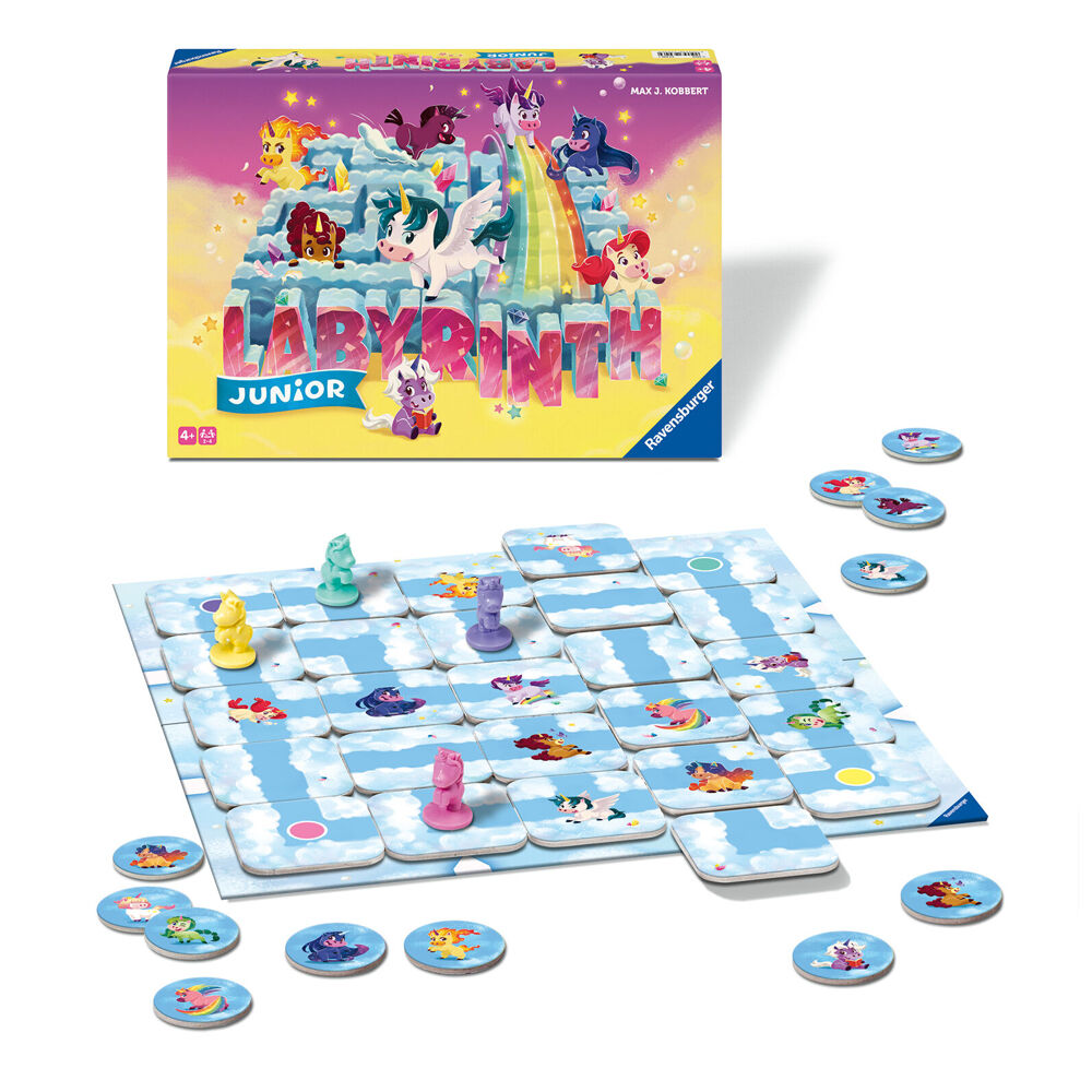 Ravensburger Kids Toy Junior Labyrinth Unicorn Classic Maze Board Game 7y+ — image 5