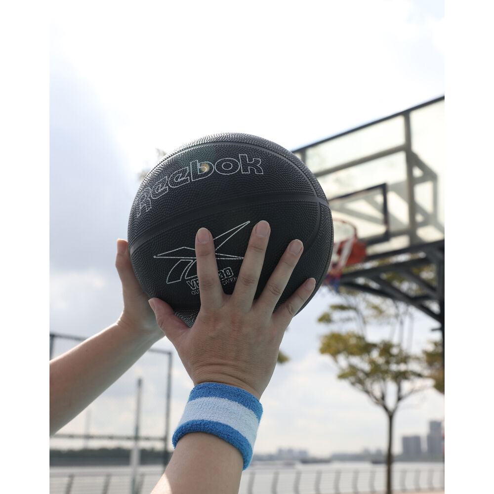 Reebok VR-1500 Durable Outdoor Recreational Basketball Size 7 Black (2 Pack) — image 6