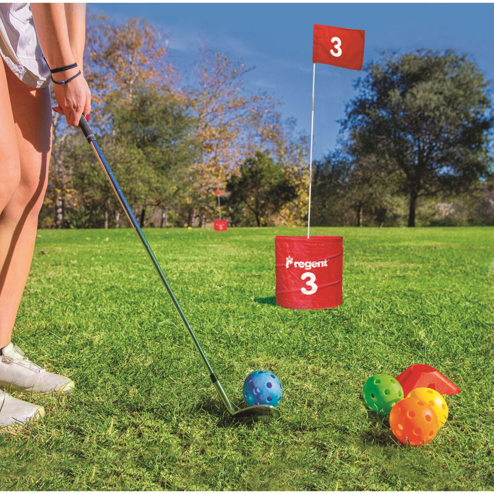 Regent Red Pop-Up Outdoor Backyard Golf Game Set w/ Carry Bag — image 2