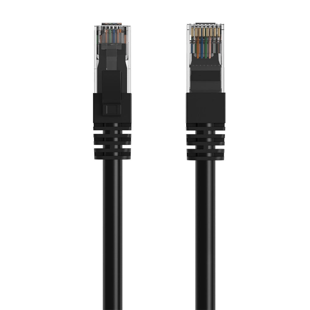 Cruxtec 1m CAT6/RJ45 Network Lead Cable LAN Ethernet Internet Router Cord Black — image 6