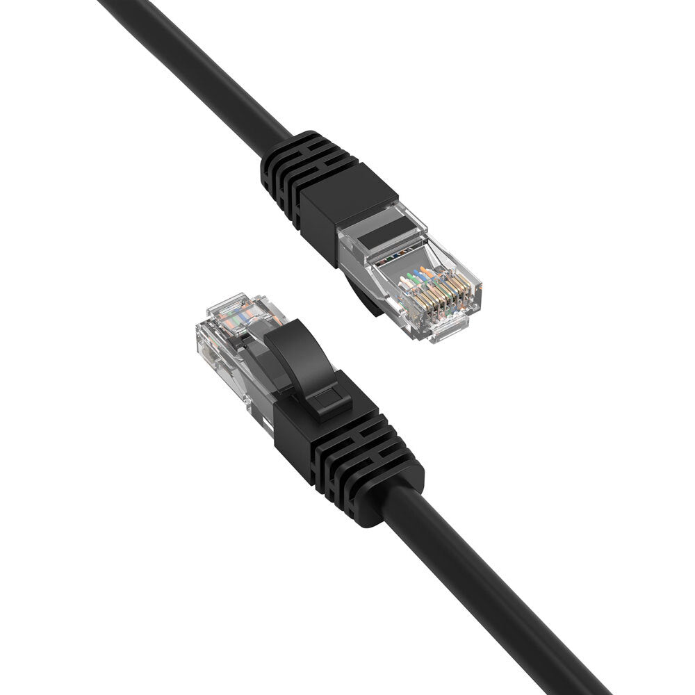 Cruxtec 1m CAT6/RJ45 Network Lead Cable LAN Ethernet Internet Router Cord Black — image 4