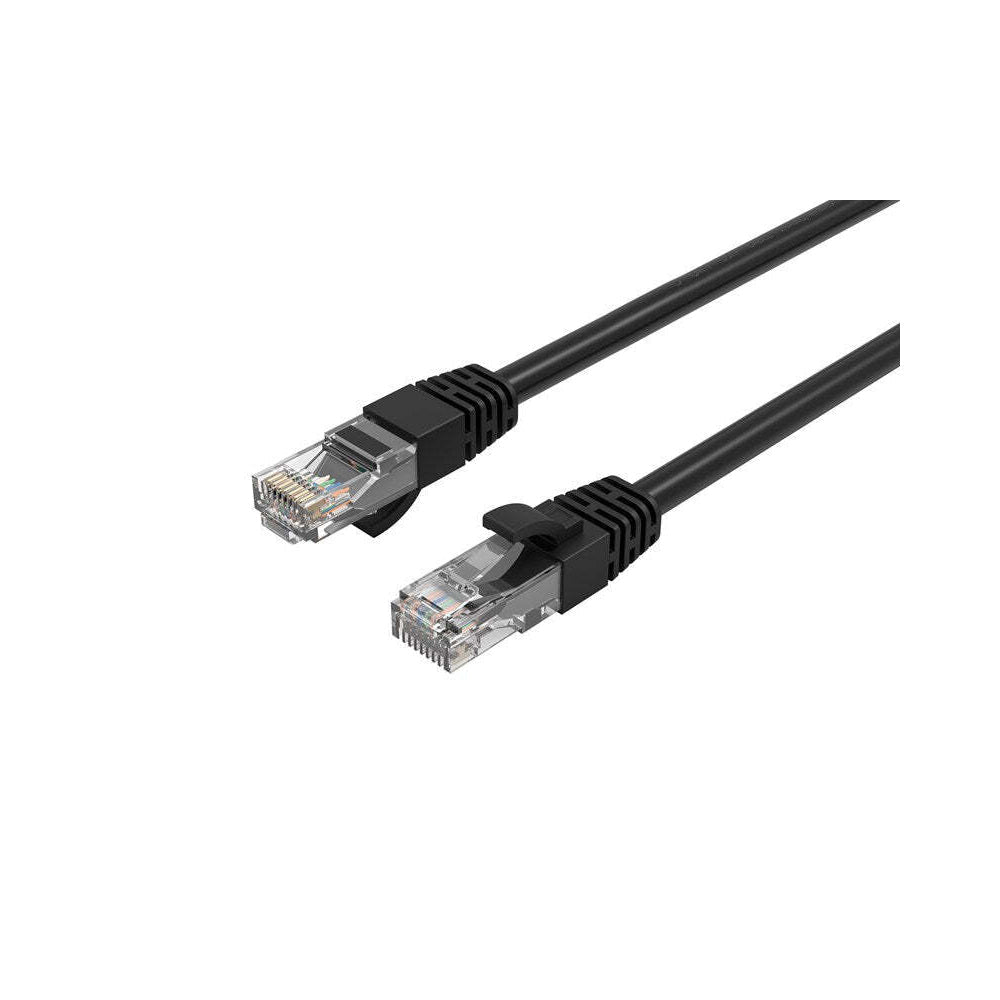 Cruxtec 5m Cat6 RJ45 LAN Internet Ethernet Network Cable - Black (4 Pack) — image 2
