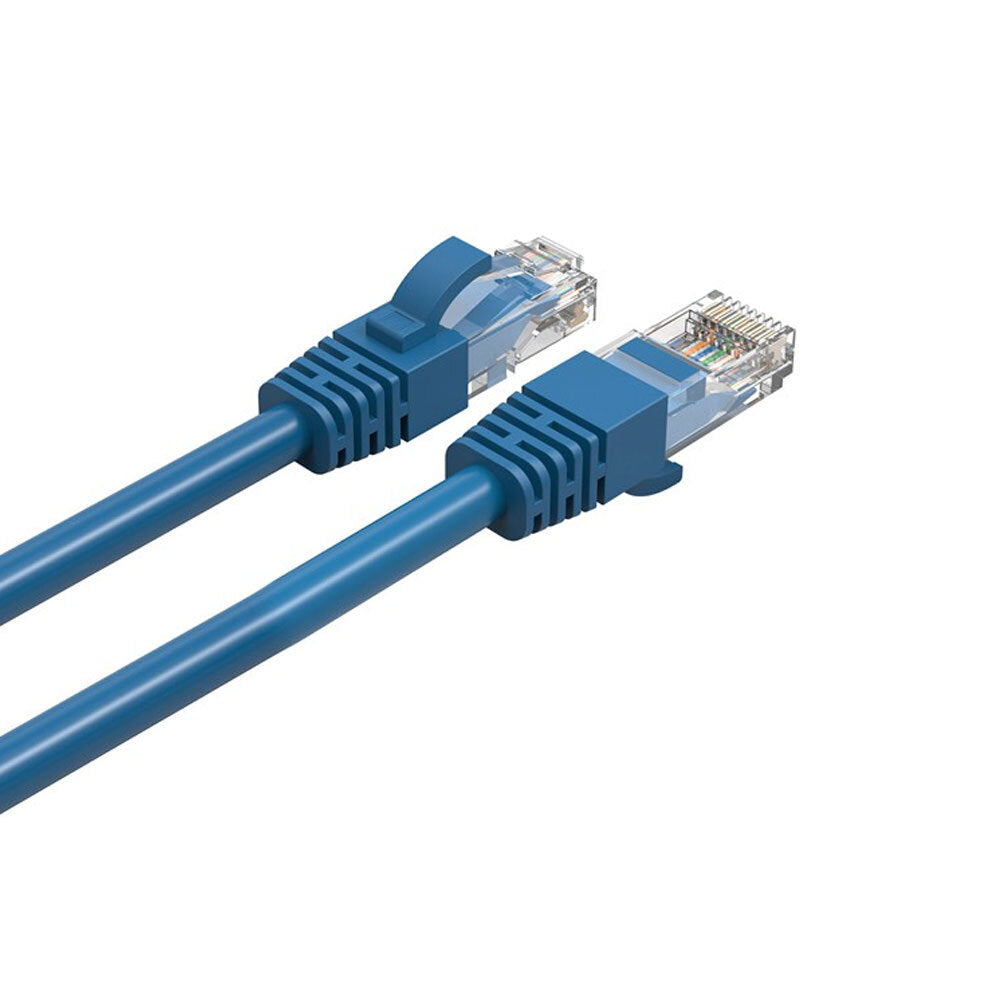 Cruxtec 50m CAT6/RJ45 Network Lead Cable LAN Ethernet Internet Router Cord BL (2 Pack) — image 2