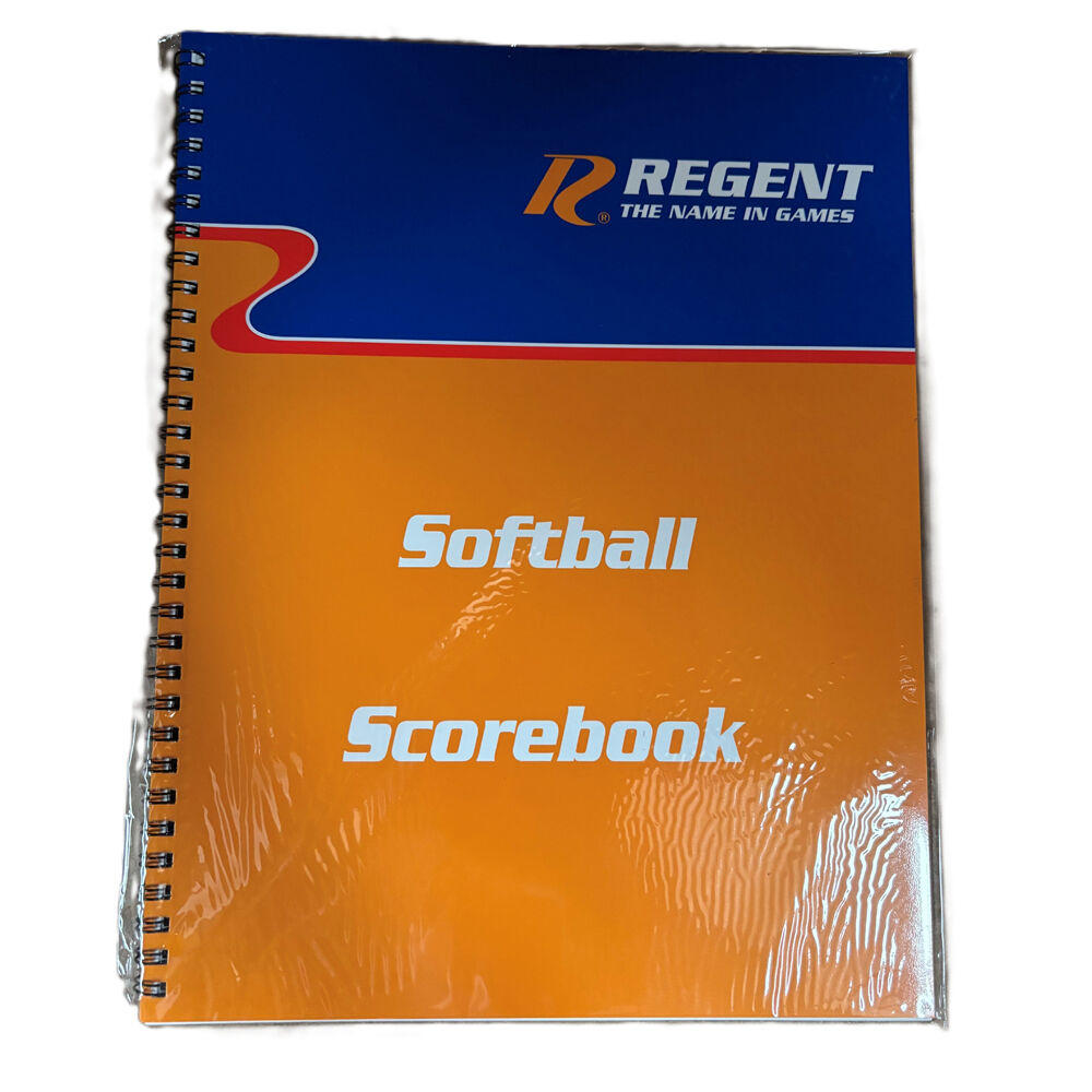 Regent Baseball/Softball Offical Format Record Scorebook Sporting Equipment