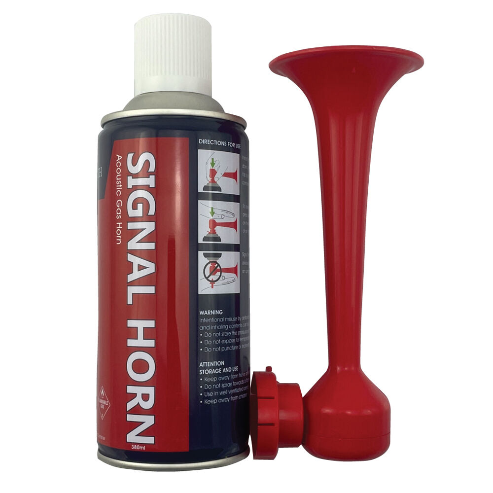 Regent Hand Held Gas Horn Siren Set Sporting Event Equipment Loud 100dB