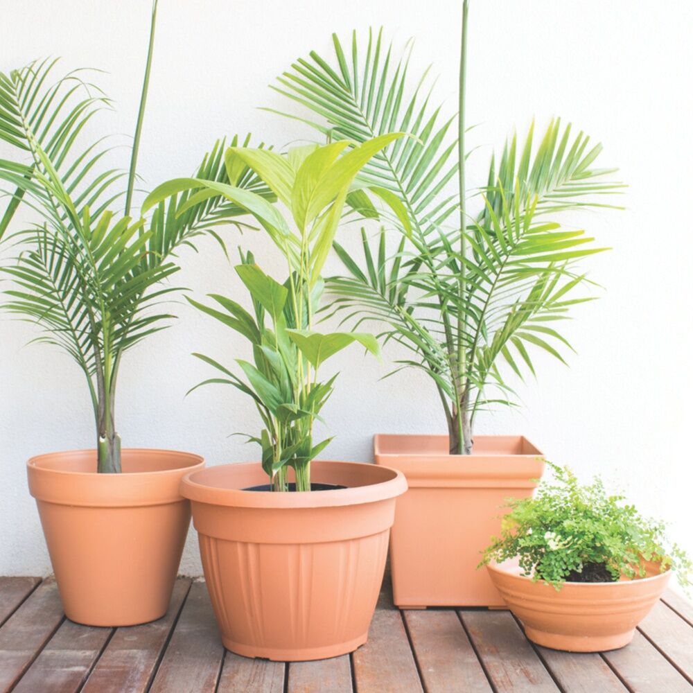 Homeleisure Replicotta Square Pot 100mm Outdoor Decorative Garden Decor (12 Pack) — image 4