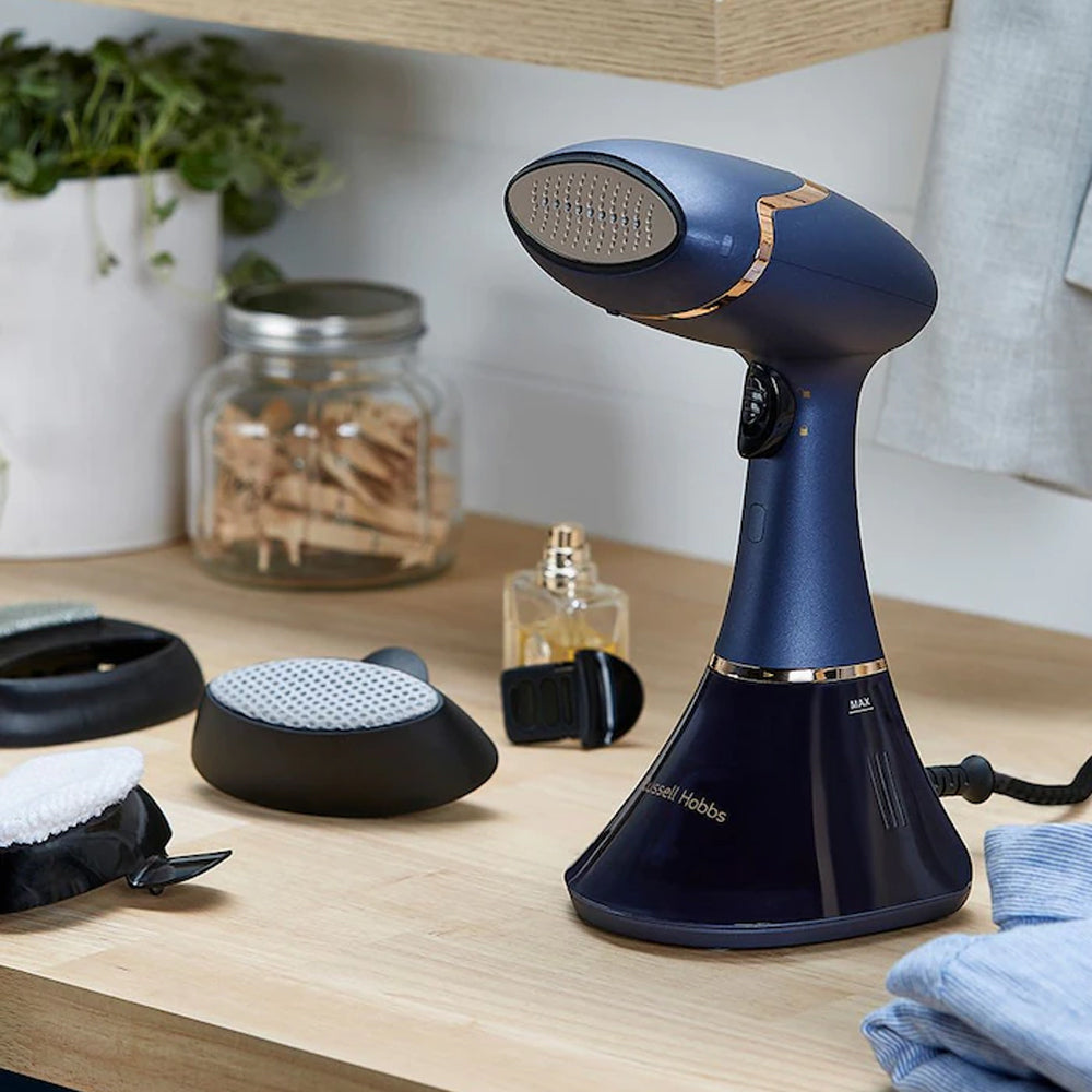 Russell Hobbs RHC410 Handheld Garments Clothes Steamer Steam Cleaner Supreme Blue — image 8