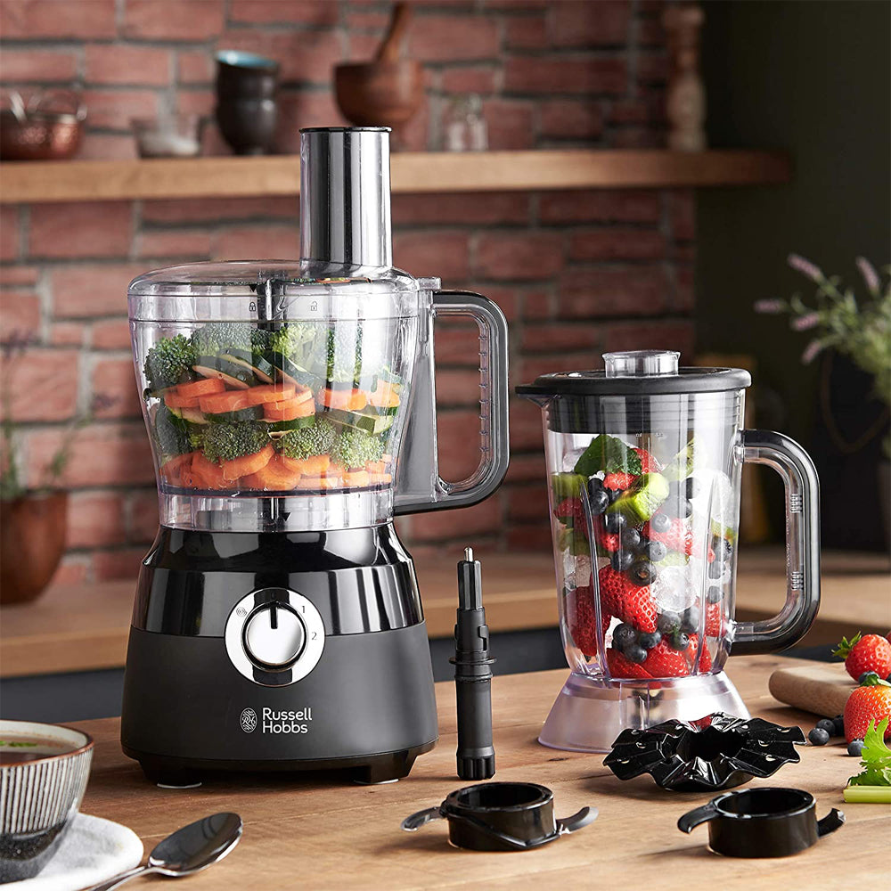 Russell Hobbs RHFP5BLK 40cm Desire 600W Food Processor w/ 2.5L Bowl Matte Black — image 6