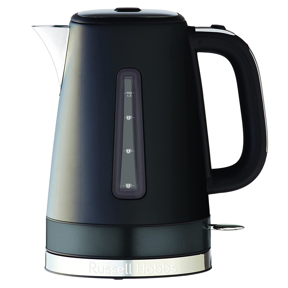Russell Hobbs Brooklyn Black 4 Slice Toaster & Kettle Combo — image 2