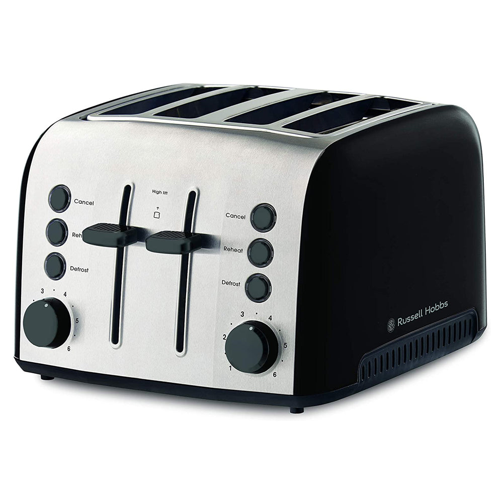 Russell Hobbs Brooklyn Black 4 Slice Toaster & Kettle Combo — image 7