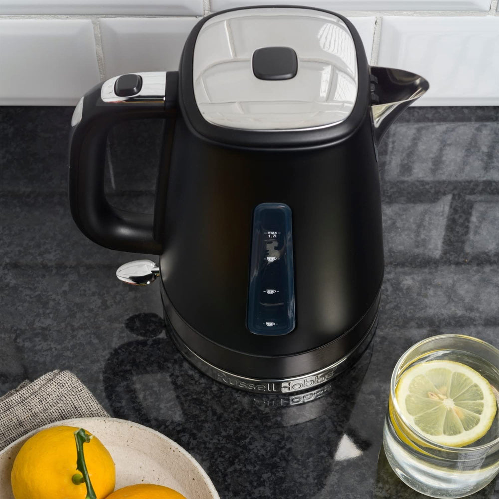 Russell Hobbs Brooklyn Black 4 Slice Toaster & Kettle Combo — image 6