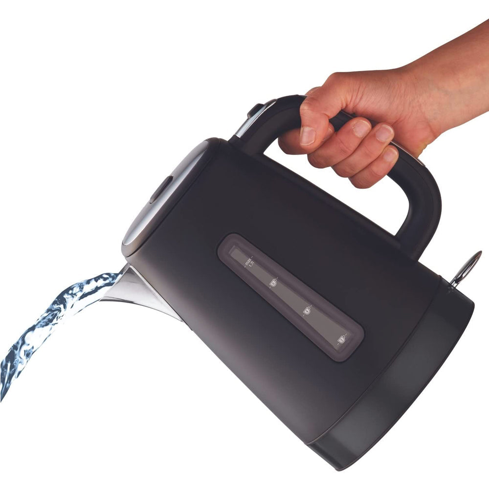 Russell Hobbs Brooklyn Black 4 Slice Toaster & Kettle Combo — image 4