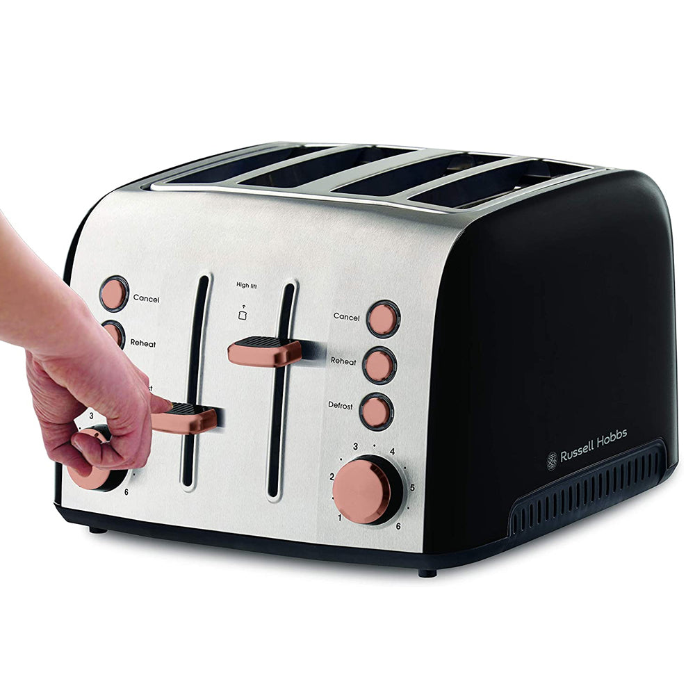 Russell Hobbs Brooklyn Copper 4 Slice Toaster & Kettle Combo — image 9