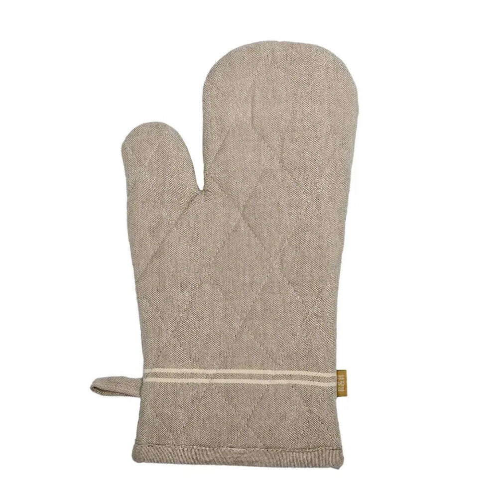 Belle Kumas Single Cotton Oven Glove 32x18cm Kitchen Cooking Mitt Holder Chrcl