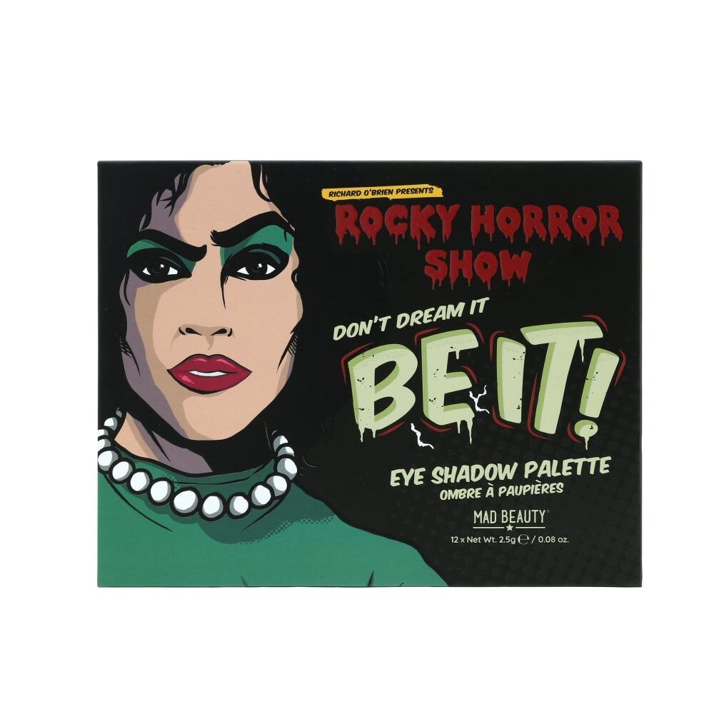 Rocky Horror Show Matte & Glitter Eyeshadow Makeup Palette 30g (12 Pieces)