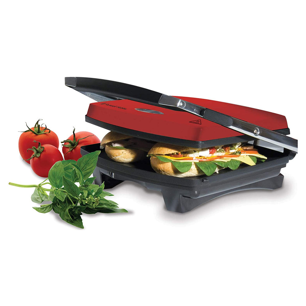Russell Hobbs RHSP801REDE Non-Stick Electric 2100W 4-Slice Sandwich Press Red — image 2