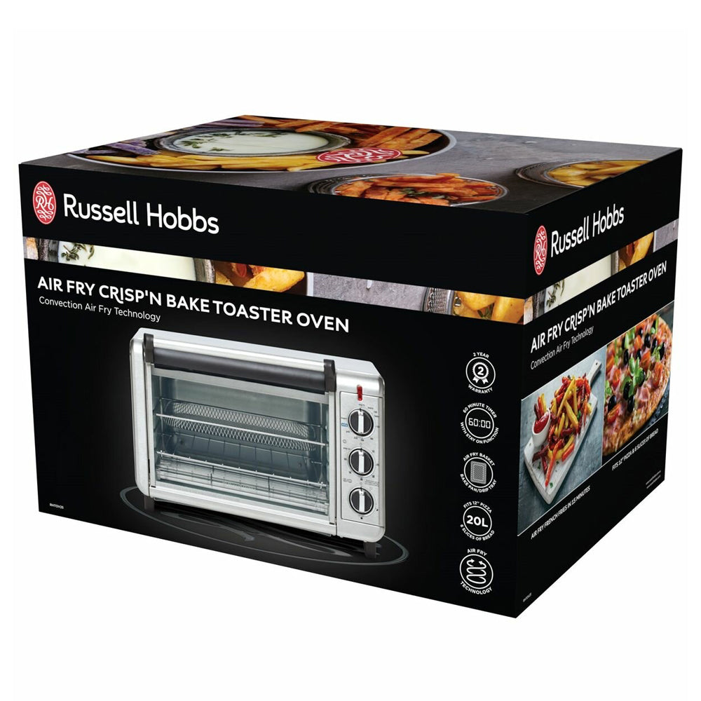 Russell Hobbs Air Fry Crisp Bake 1500W Electric Toaster Oven 5 Settings 20L — image 4