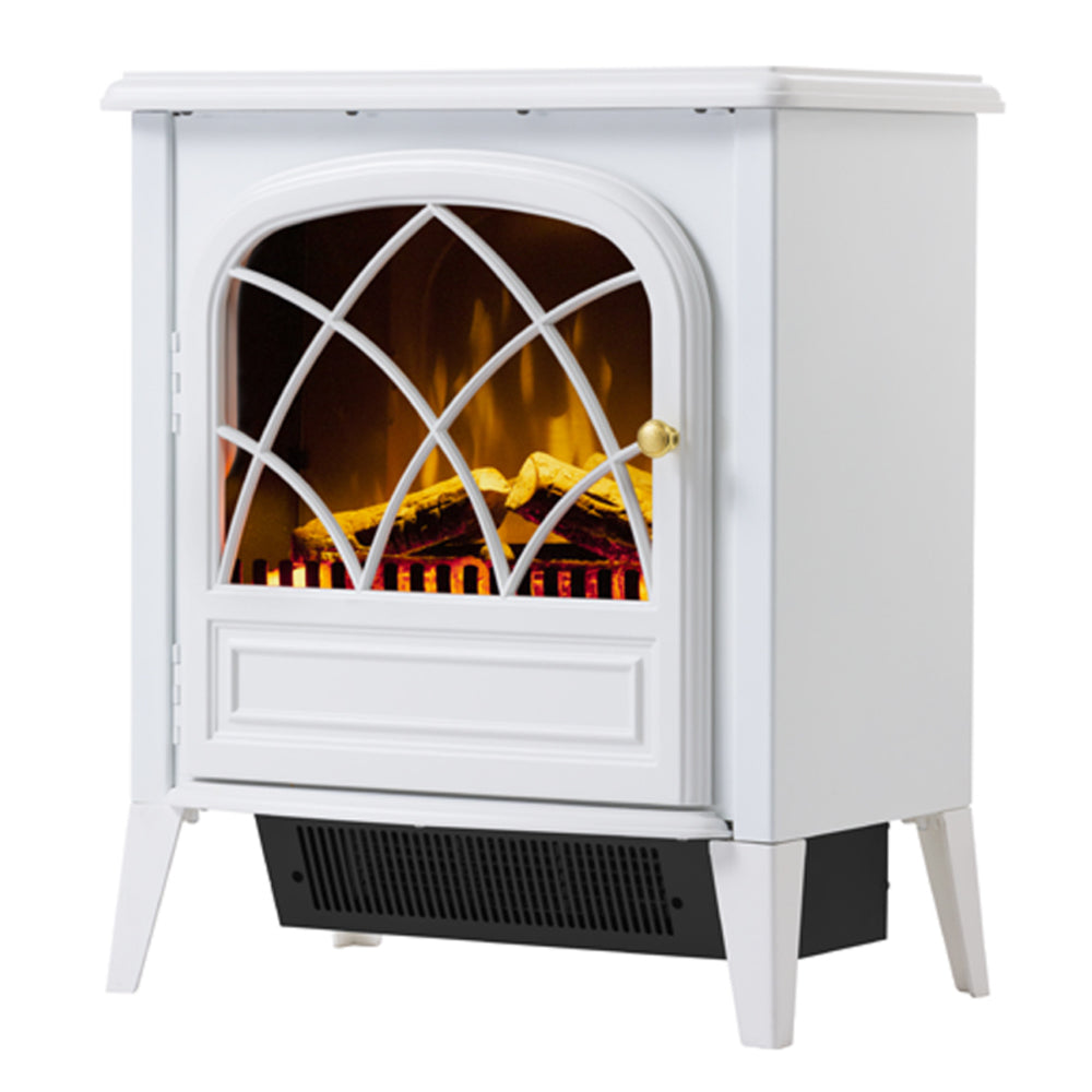 Dimplex Ritz White 2000KW 60cm Electric Fireplace Stove Freestanding Heater