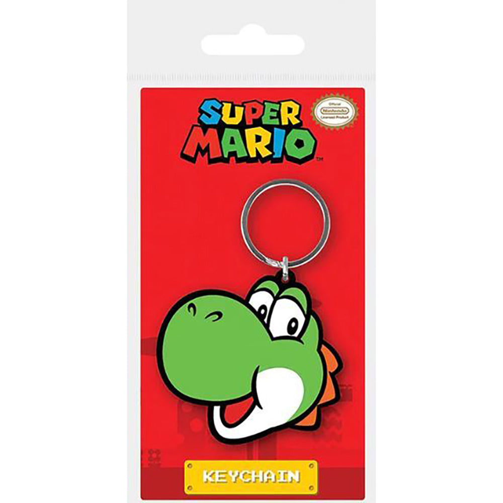 Super Mario Bros Characters Themed Yoshi Kids/Childrens Keyring/Keychain (3 Pack) — image 2