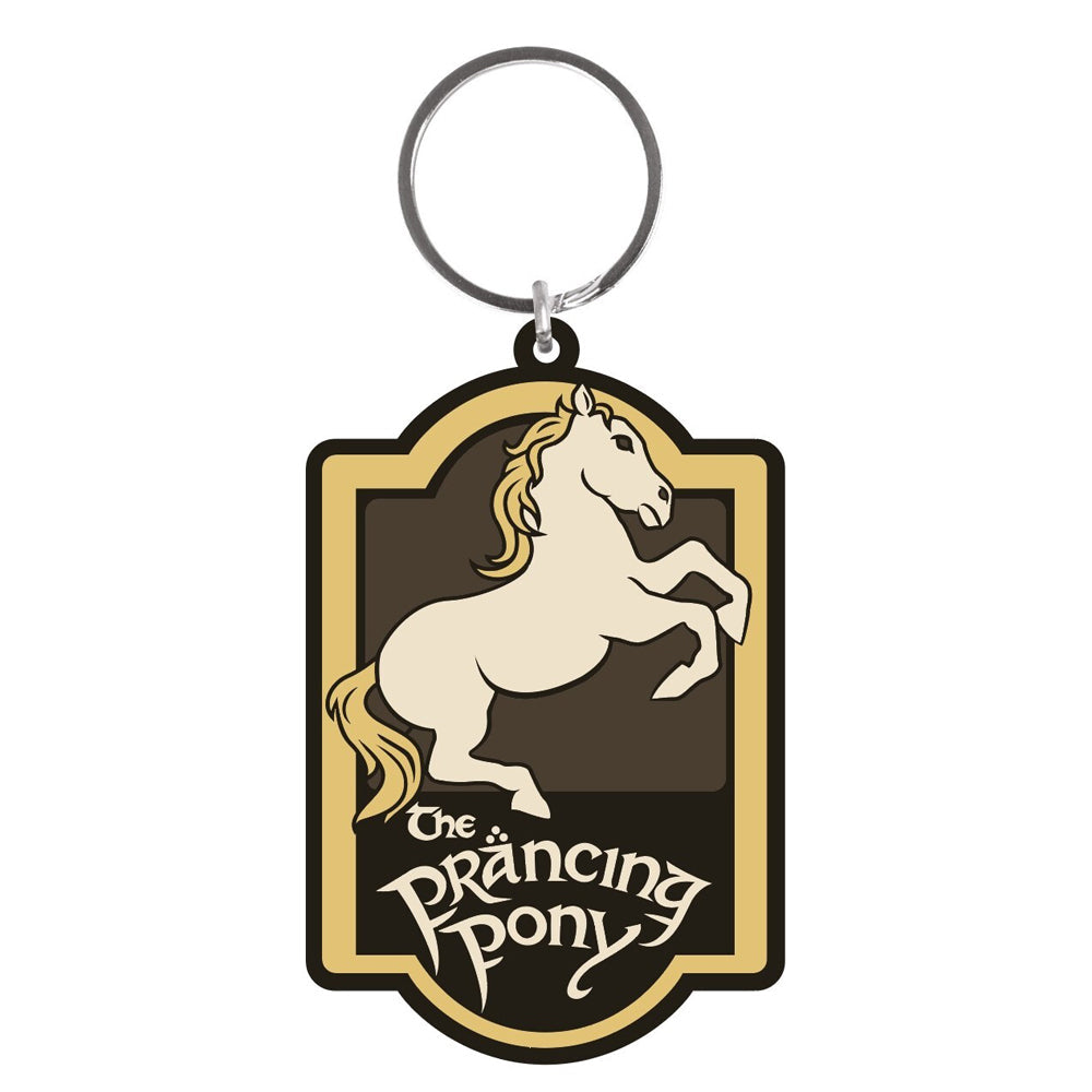 Lord of the Rings PVC Keyring Bag/Car Key Accessory Keychain The Prancing Pony — image 2