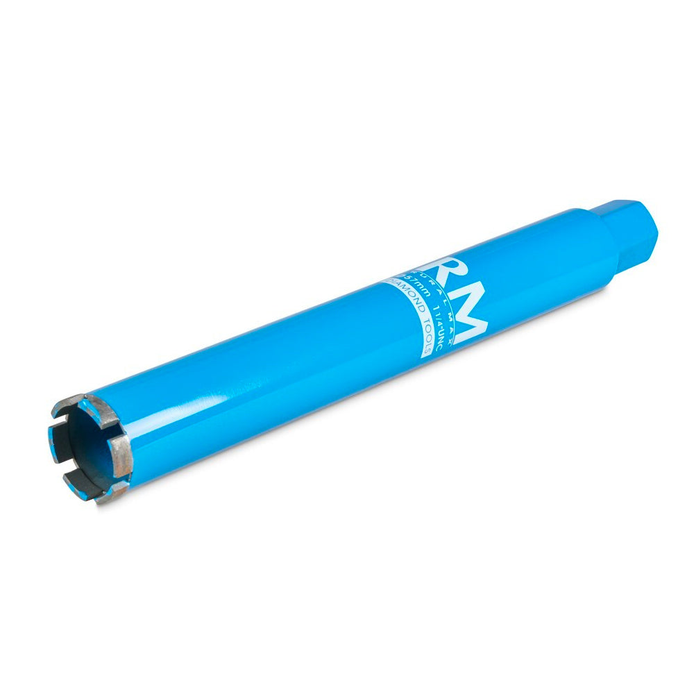 Rural Max 57x400mm Diamond Drill Core Bit Laser Welded Standard Segments Blue