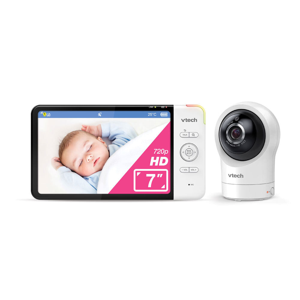 Vtech 7 Inch Smart HD Pan & Tilt Video Baby Monitor With Remote Access 720p