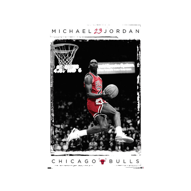 Impact Merch Michael Jordan Dunk Regular Sized Poster Wall Hanging Decor 92cm
