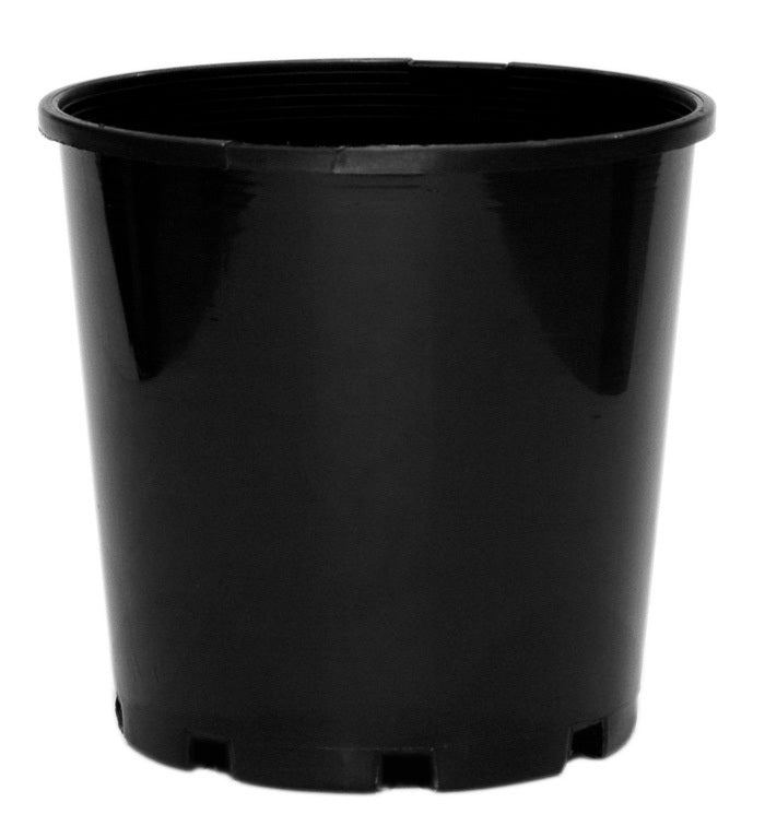 Homeleisure Reko Pot/Planter 140mm Black Outdoor Decorative Garden Decor