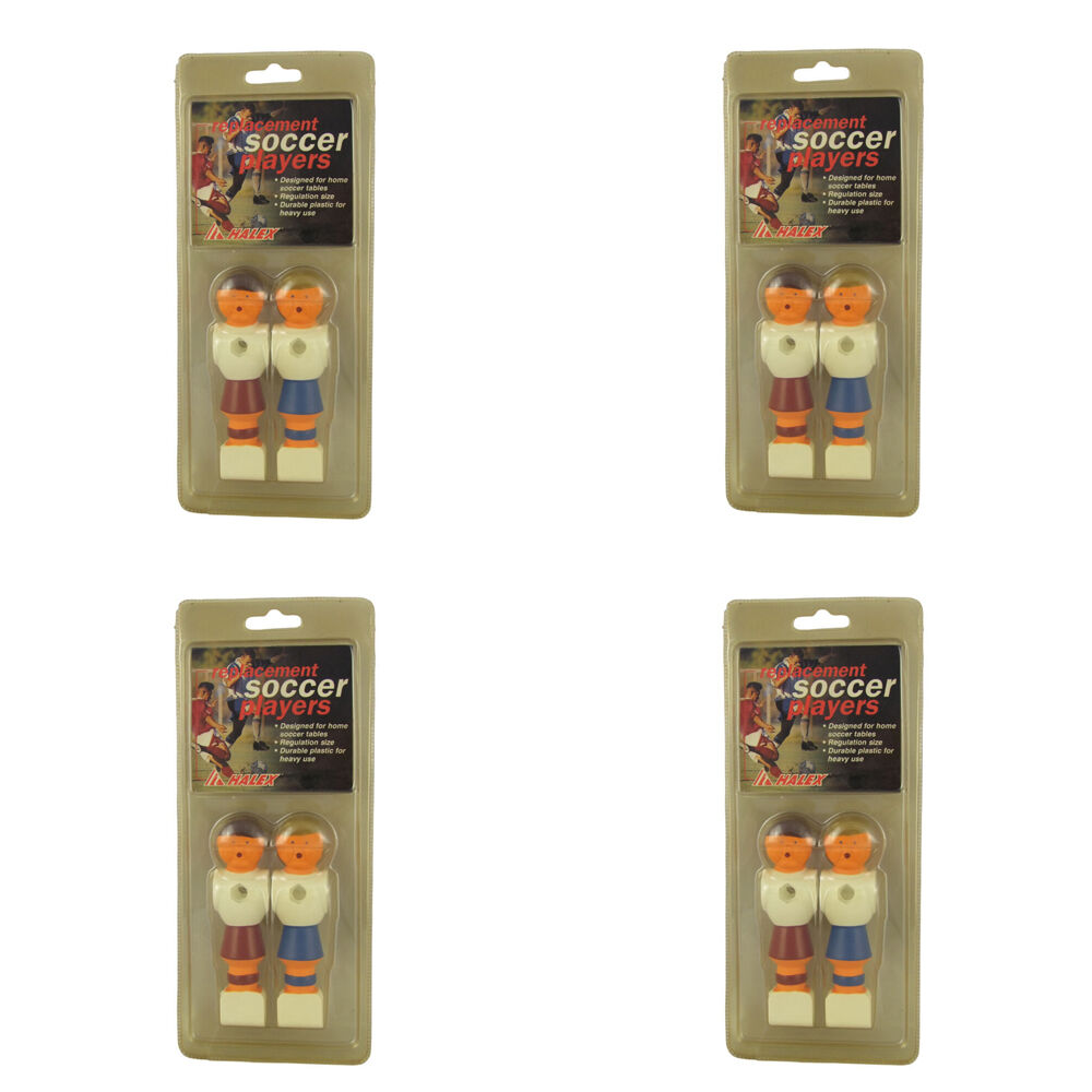 Gui Gui 2pc Regent Table Soccer Foosball Players Football Men Figures Replacement (4 Pack)