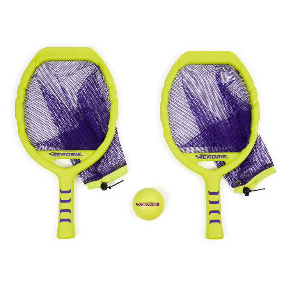 Aerobie Flingo Catch & Throw Paddle Toss w/Ball Kids/Family Outdoor Game 8y+ (2 Pieces)