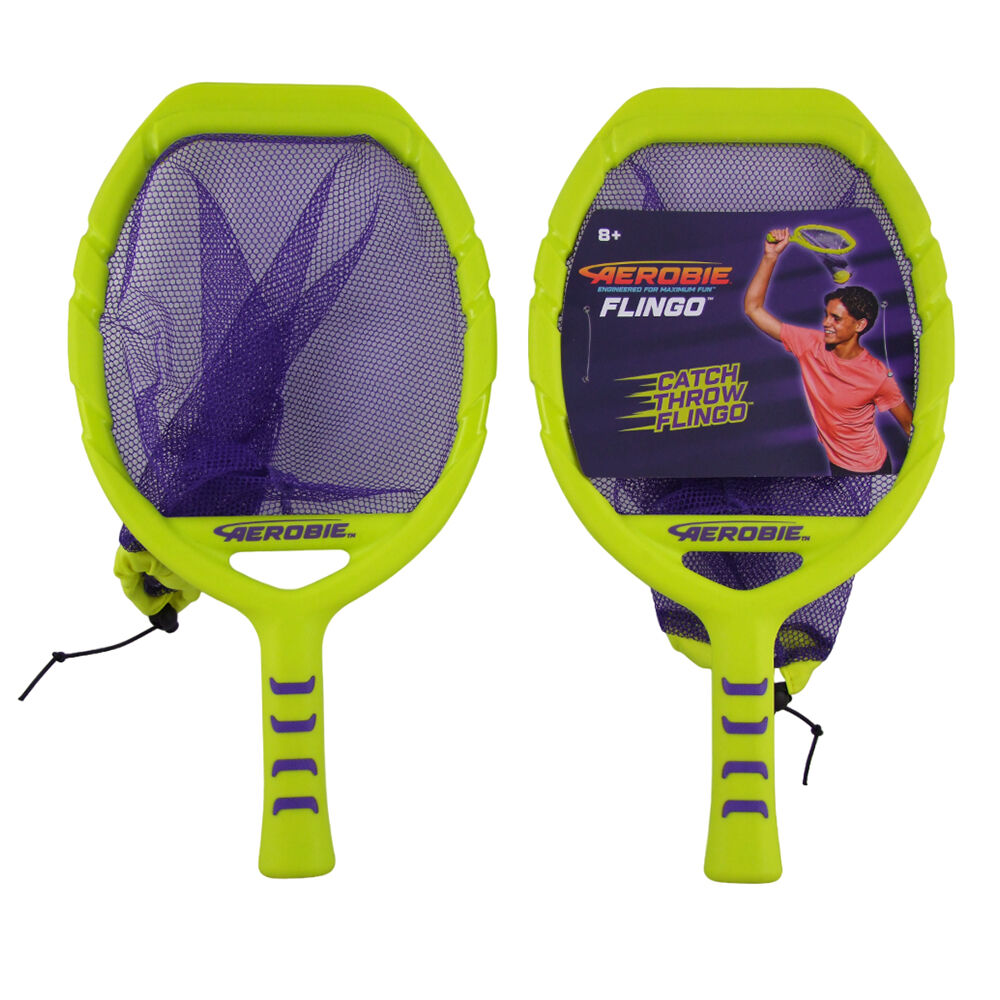 Aerobie Flingo Catch & Throw Paddle Toss w/Ball Kids/Family Outdoor Game 8y+ (2 Pieces) — image 2