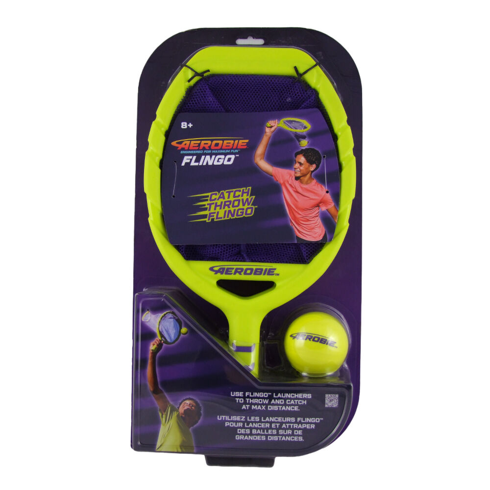 Aerobie Flingo Catch & Throw Paddle Toss w/Ball Kids/Family Outdoor Game 8y+ (2 Pieces) — image 3