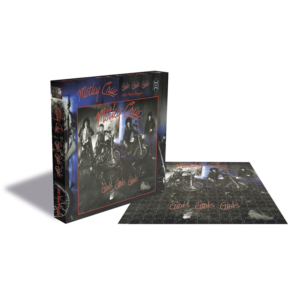 Rock Saws Motley Crue Girls, Girls, Girls Jigsaw Puzzle Game Toy 41x41cm (500 Pieces)