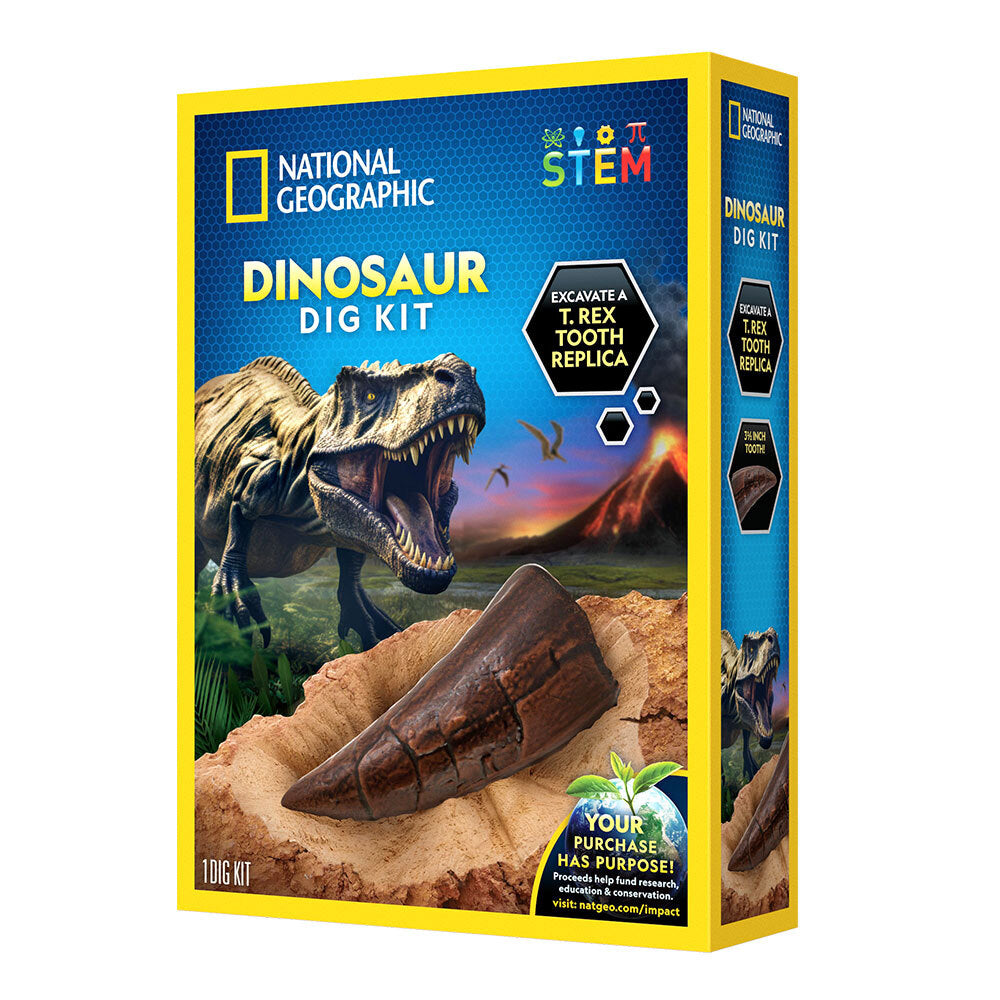 National Geographic Dino Fossil Dig Kit Kids/Children Activity Fun Play Toy 8+ — image 2