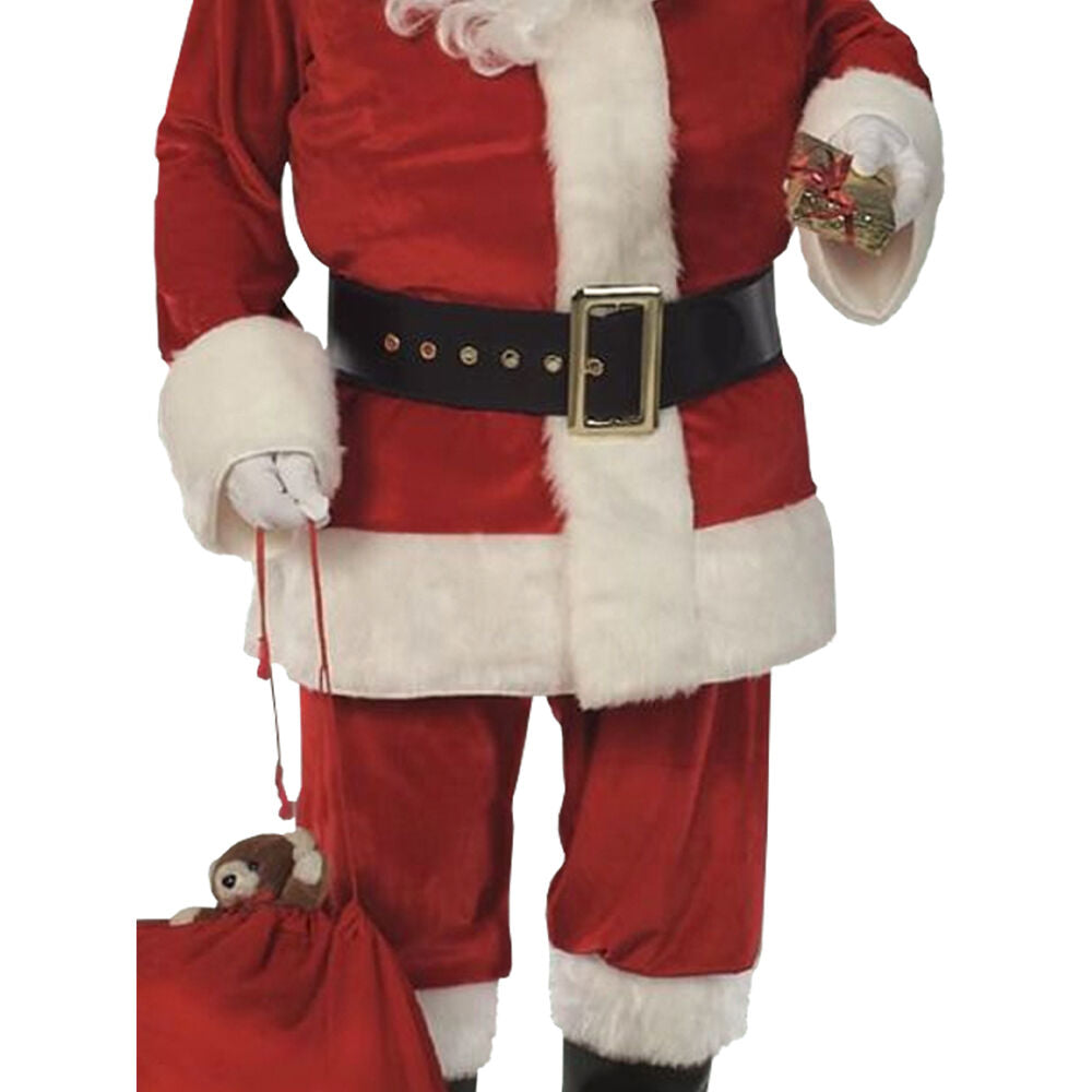 Disney Rubies Santa Claus Suit Men's Velvet Christmas Holiday Costume Size Standard — image 3