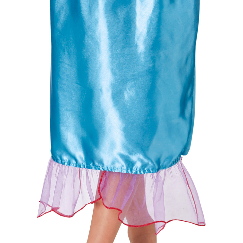 Disney Ariel Sequin Classic Costume Dress Up Party Cosplay Outfit Size 3-5y — image 2