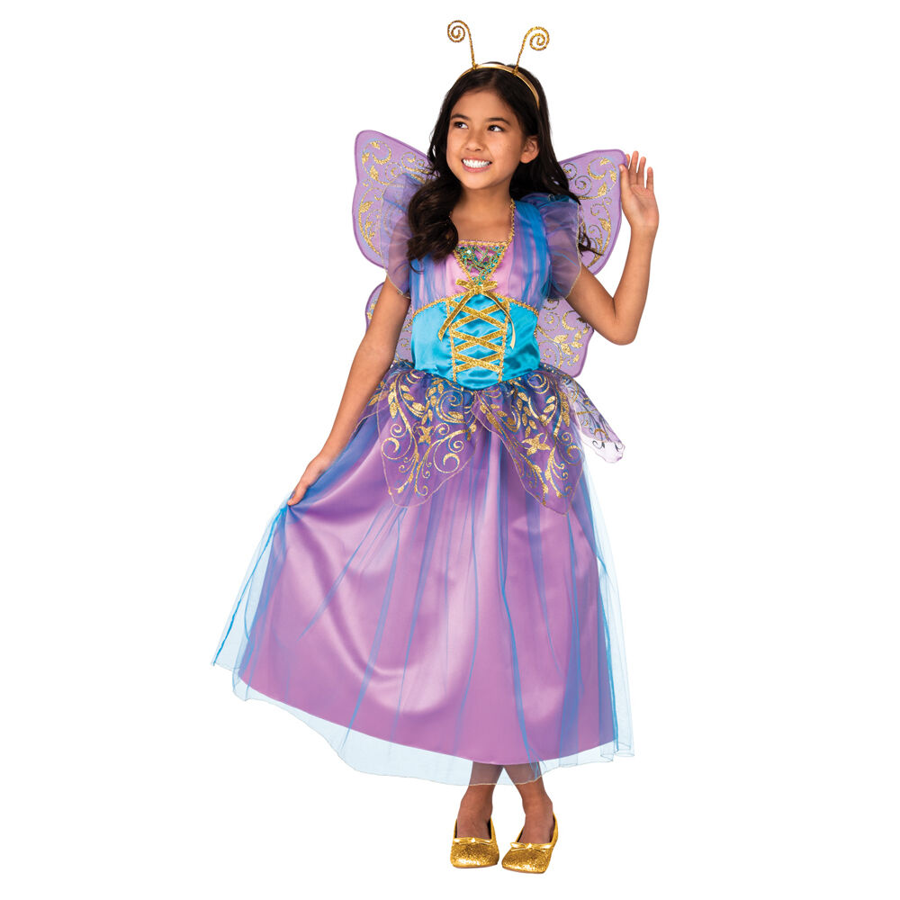 Rubies Fairytale Storybook Fairy Girls Fancy Dress Up Costume Set Size 3-5 YRS