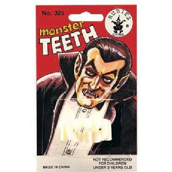 Rubies Halloween Monster Vampire Fake Fangs Teeth Costume Dress Up Party Prop/Accessory