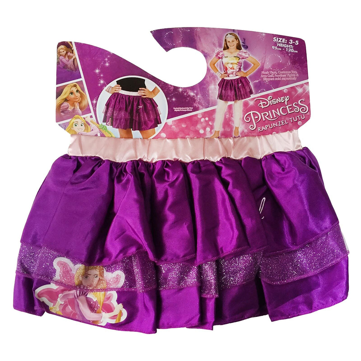 Disney Rapunzel Princess Kids/Girls Tutu Dress Up Halloween Party Costume 3+ — image 4