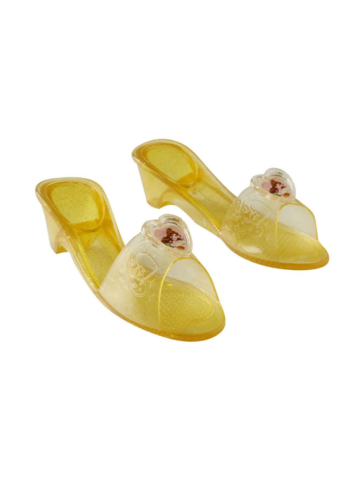 Disney Princess Belle Jelly Shoes Kids/Child Dress Up Party Accessory One Size — image 2