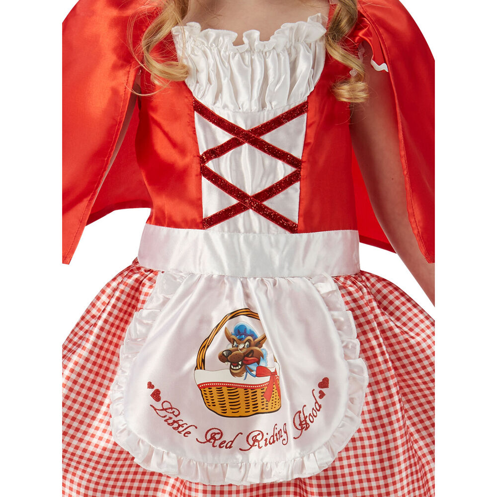 Rubies Red Riding Hood Fairytale/Storybook Girls Dress Up Costume Size 6-8 YRS — image 2