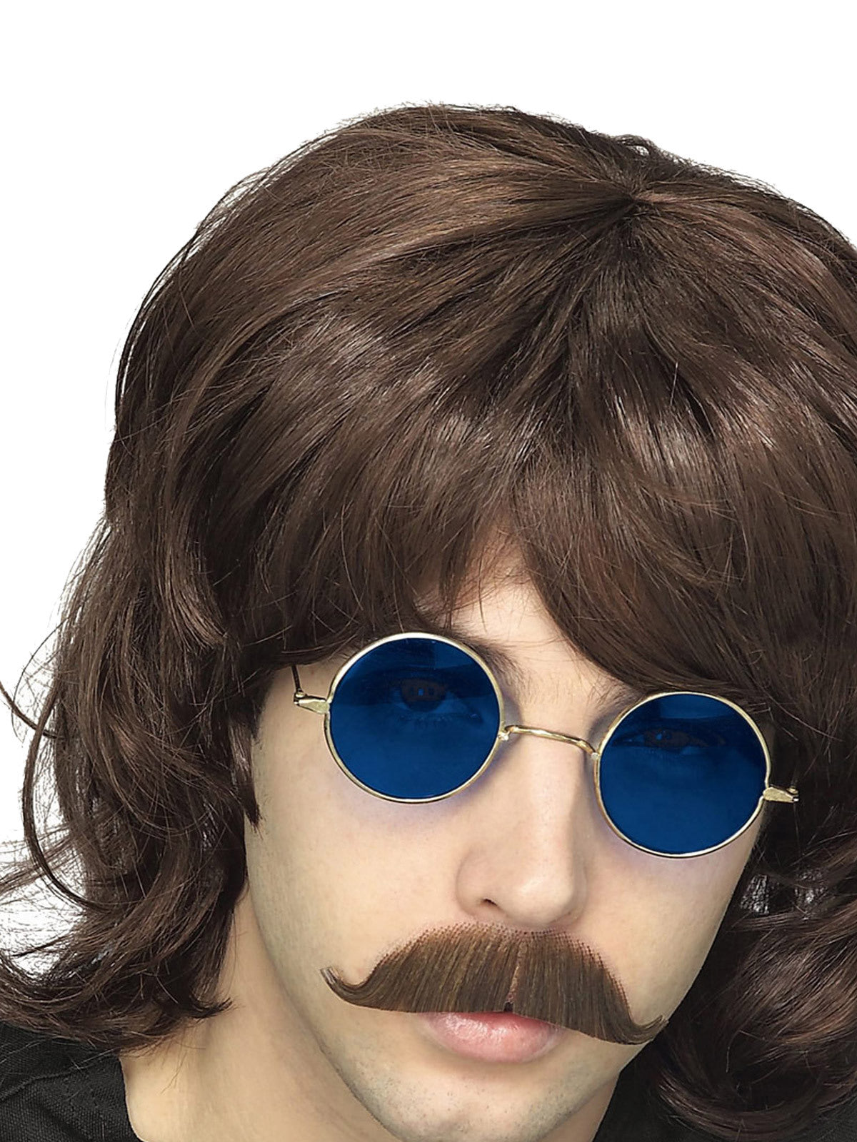 Rubies 70's Brown Wavy Shag Wig Adult 1970s Party Dress Up/Halloween Costume Accessory — image 2