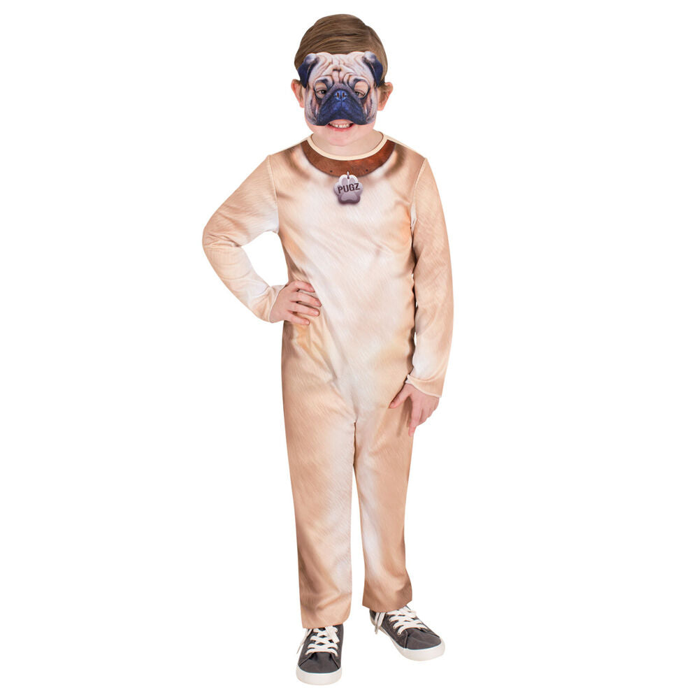 Rubies Pug Dog Unisex Dress Up Halloween Party Costume Jumpsuit Outfit Size 3-5y — image 3
